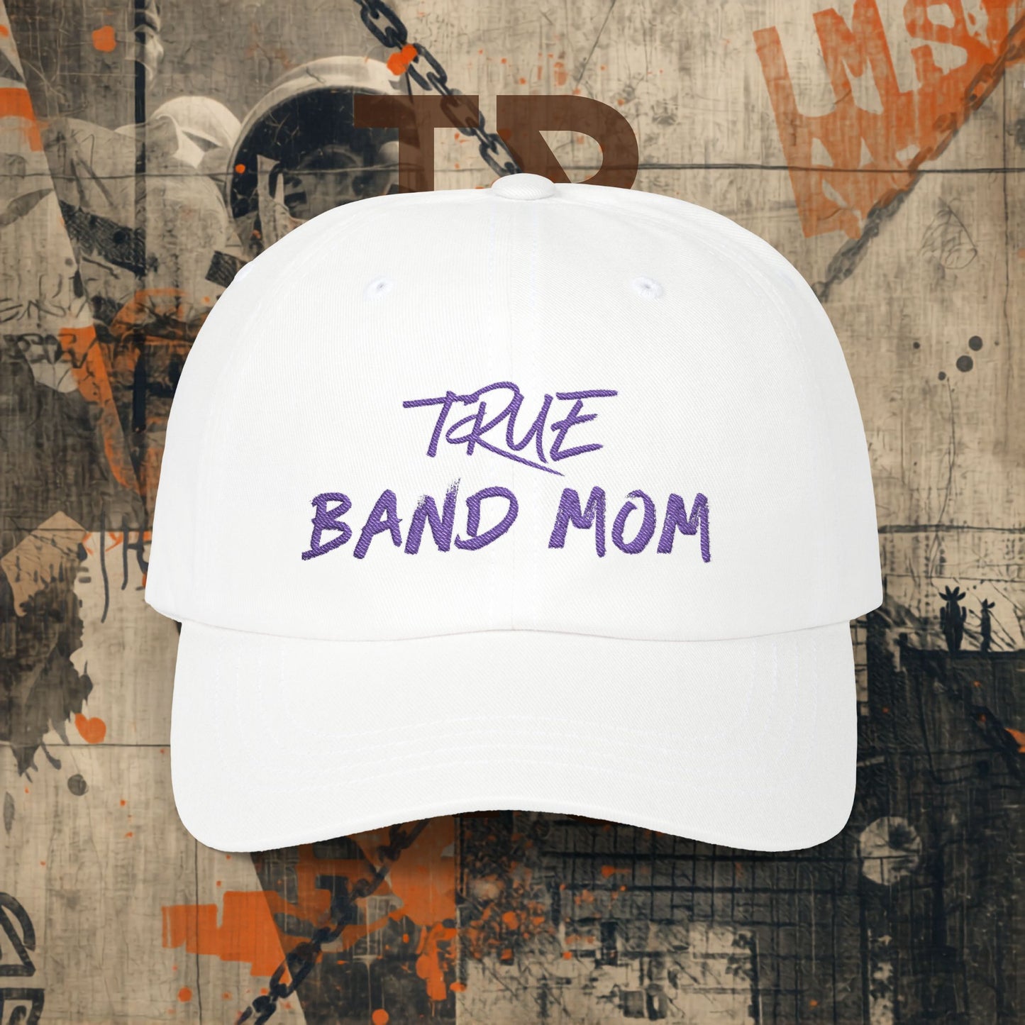 PURPLE Band Mom Cap