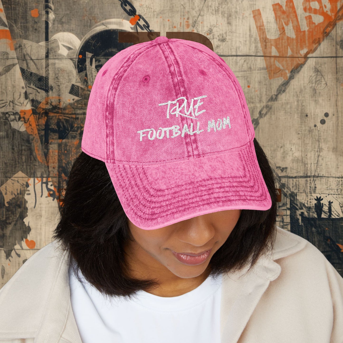 True Football Mom Cap