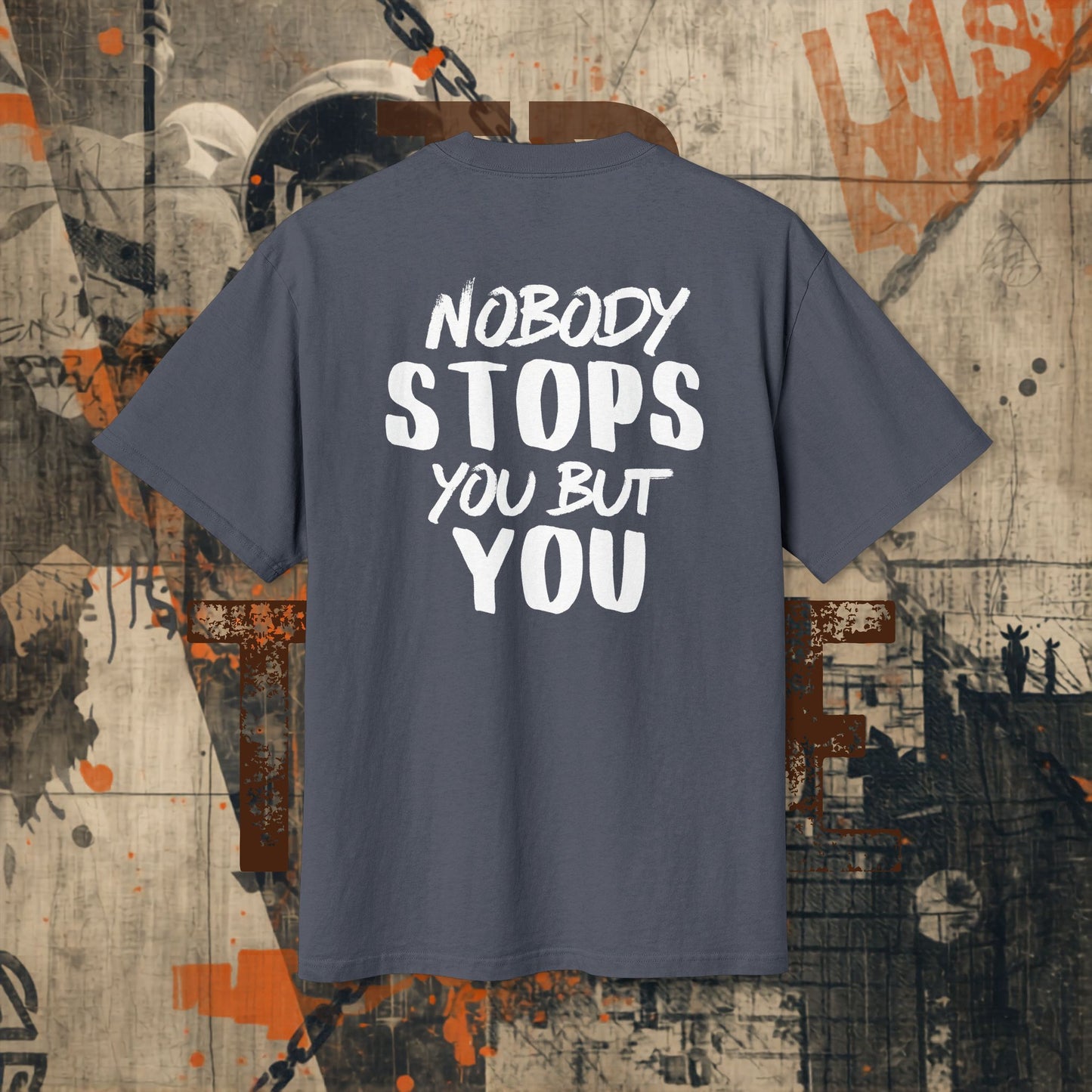 Nobody Stops You But You Boxy T‑Shirt