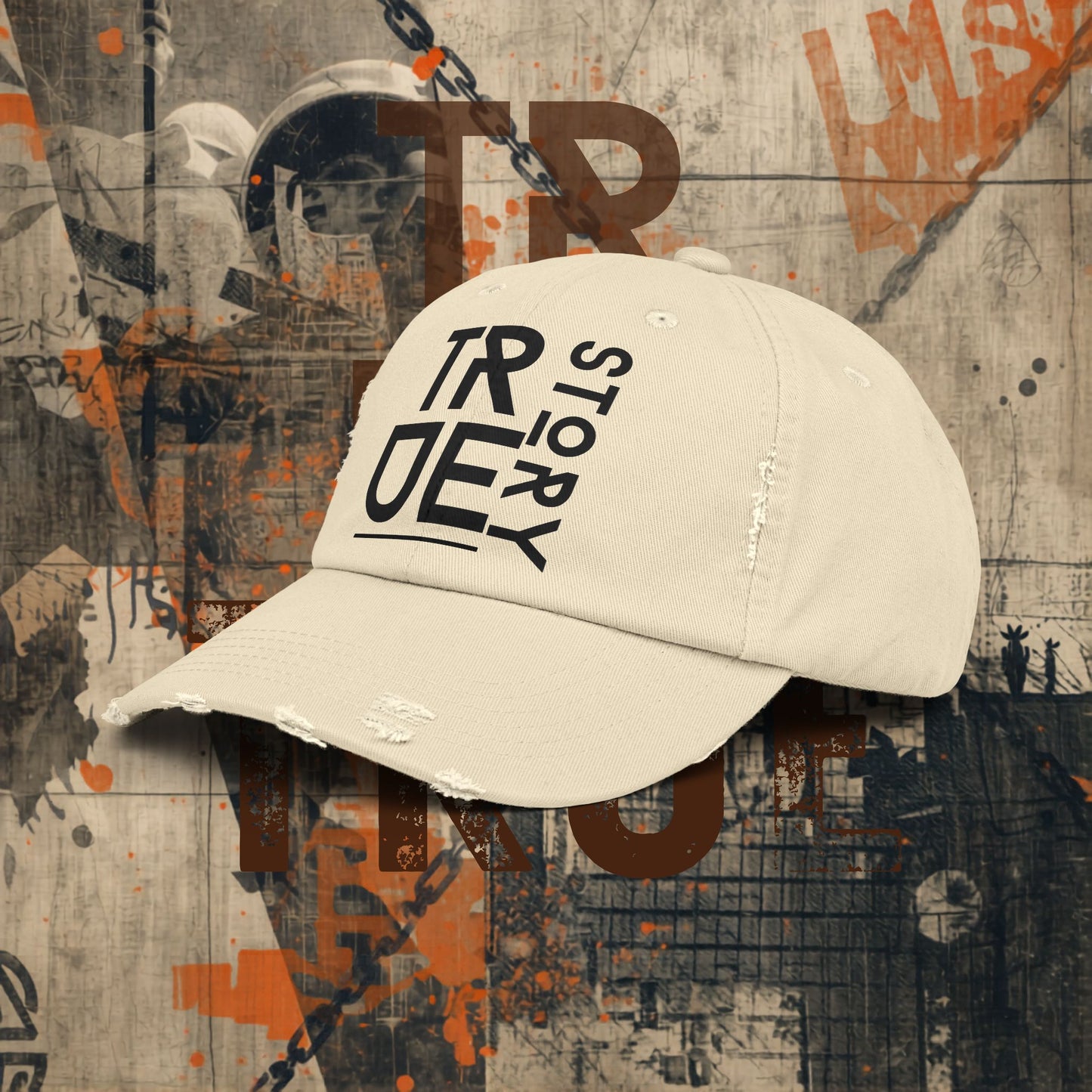 True Story Distressed Cap