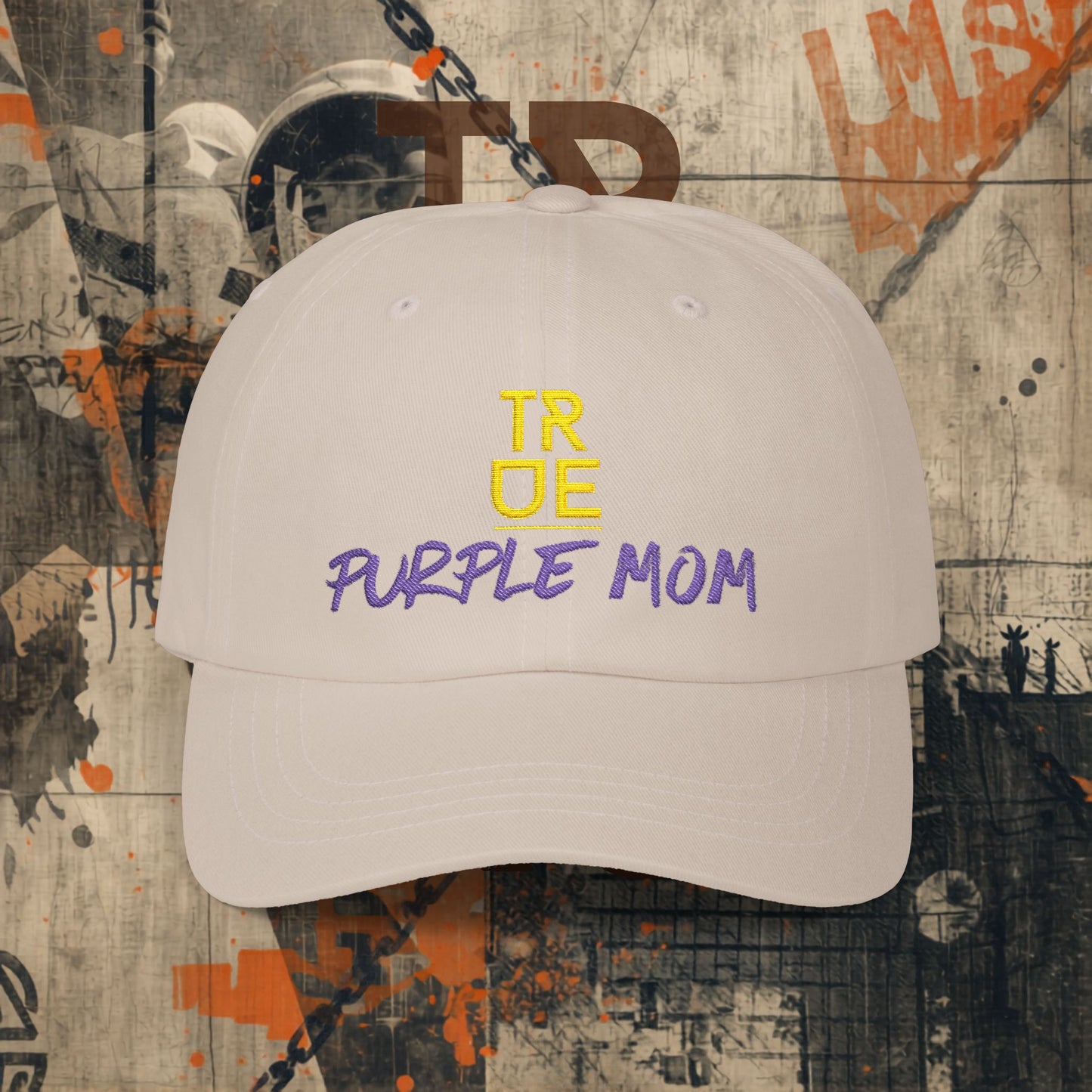 True PURPLE Mom Cap Too