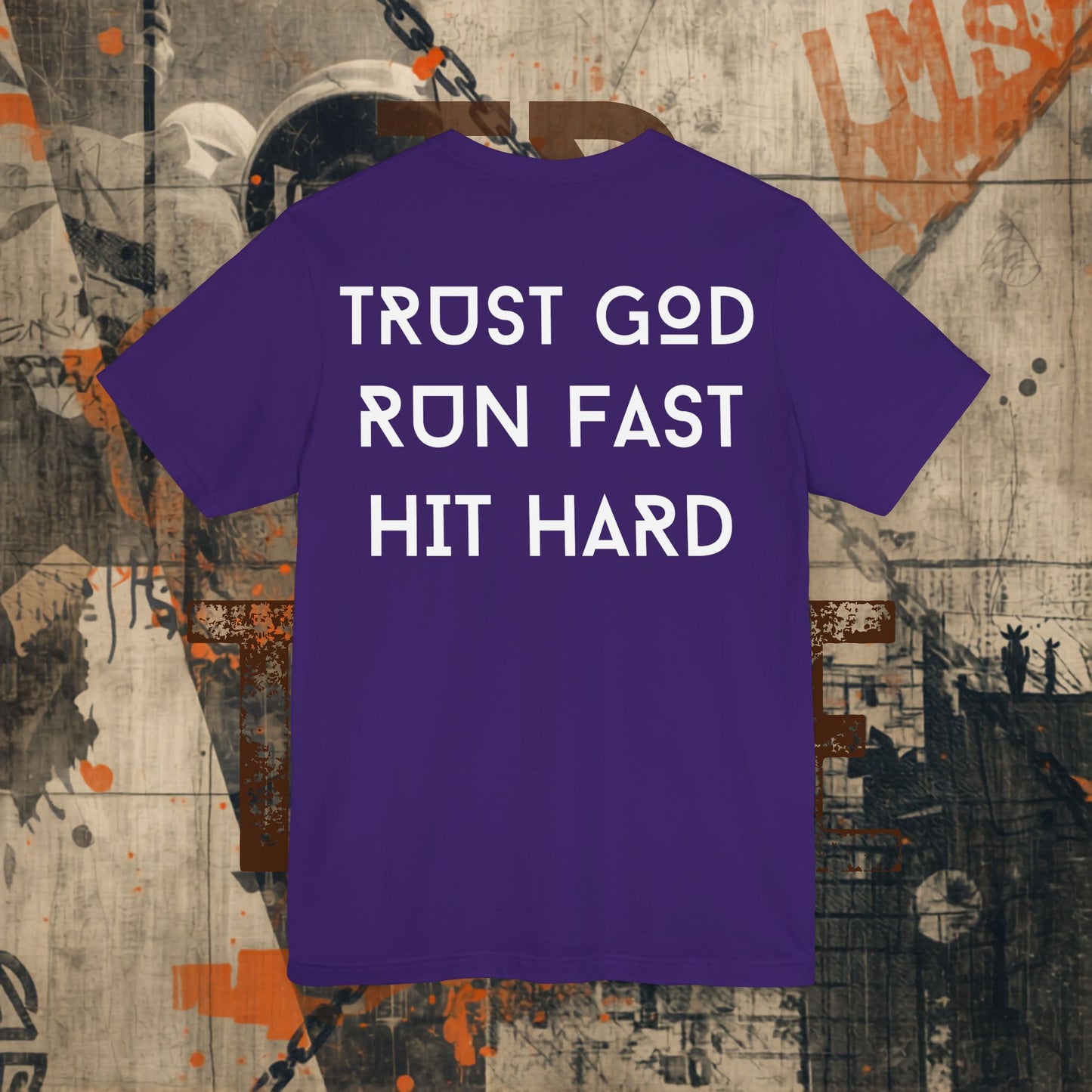 Trust GOD Run Fast Tee