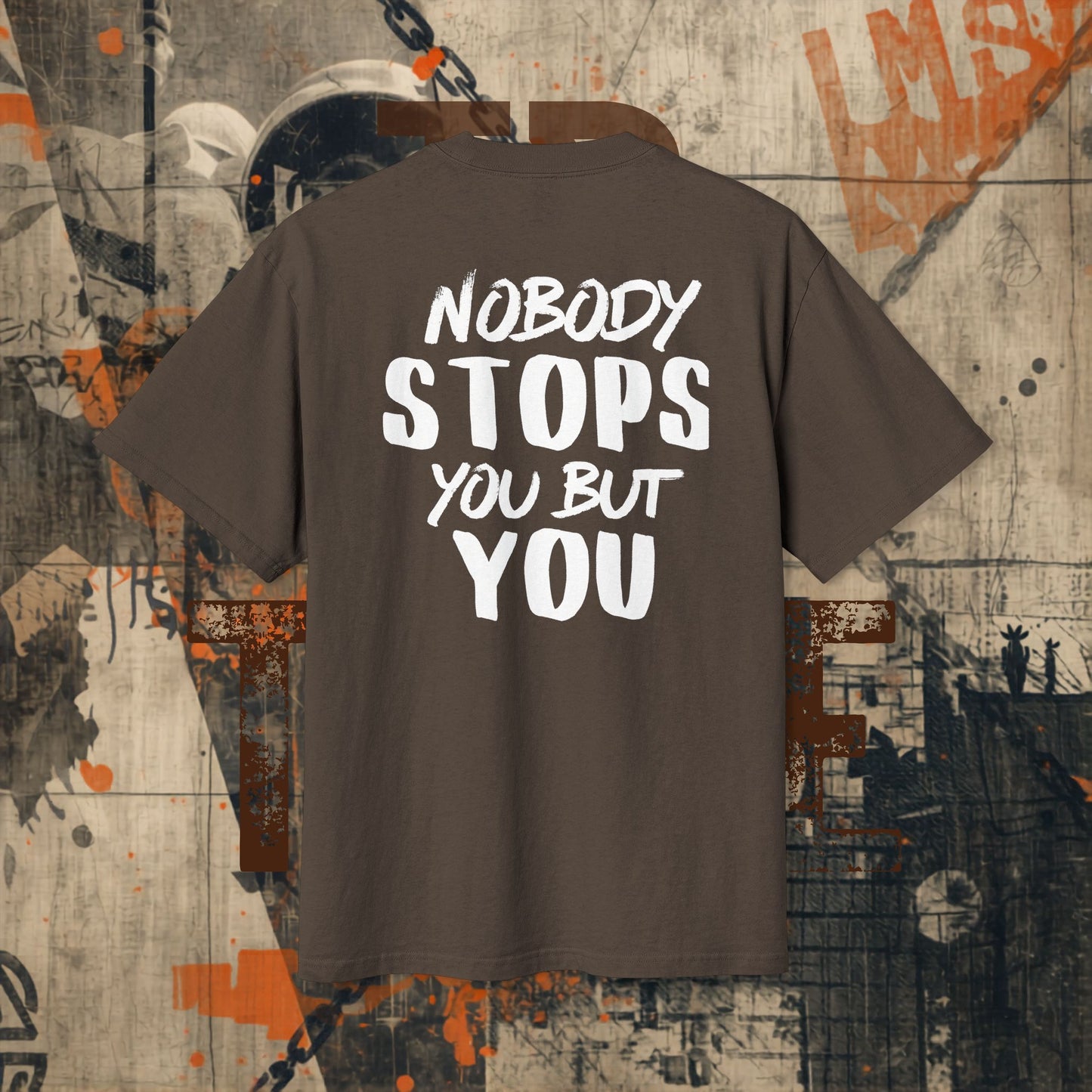 Nobody Stops You But You Boxy T‑Shirt