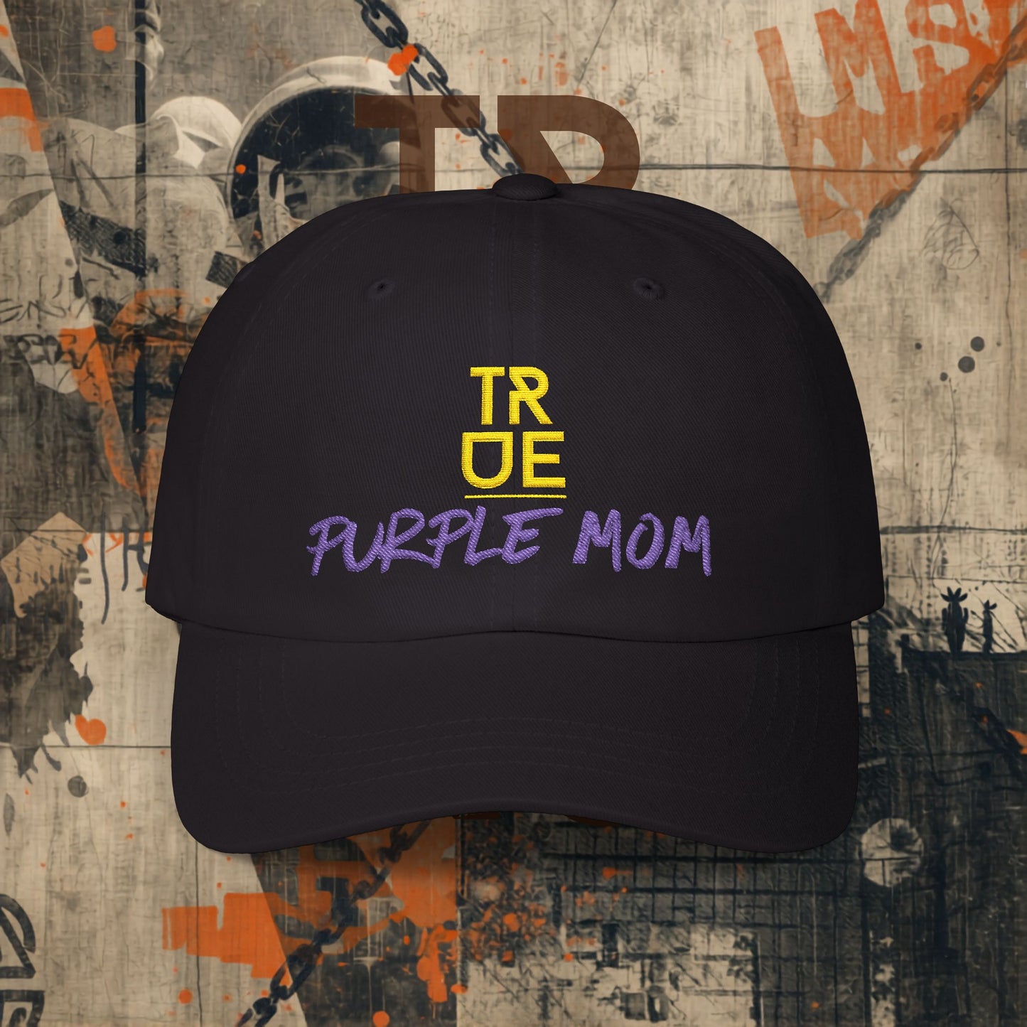 True PURPLE Mom Cap Too