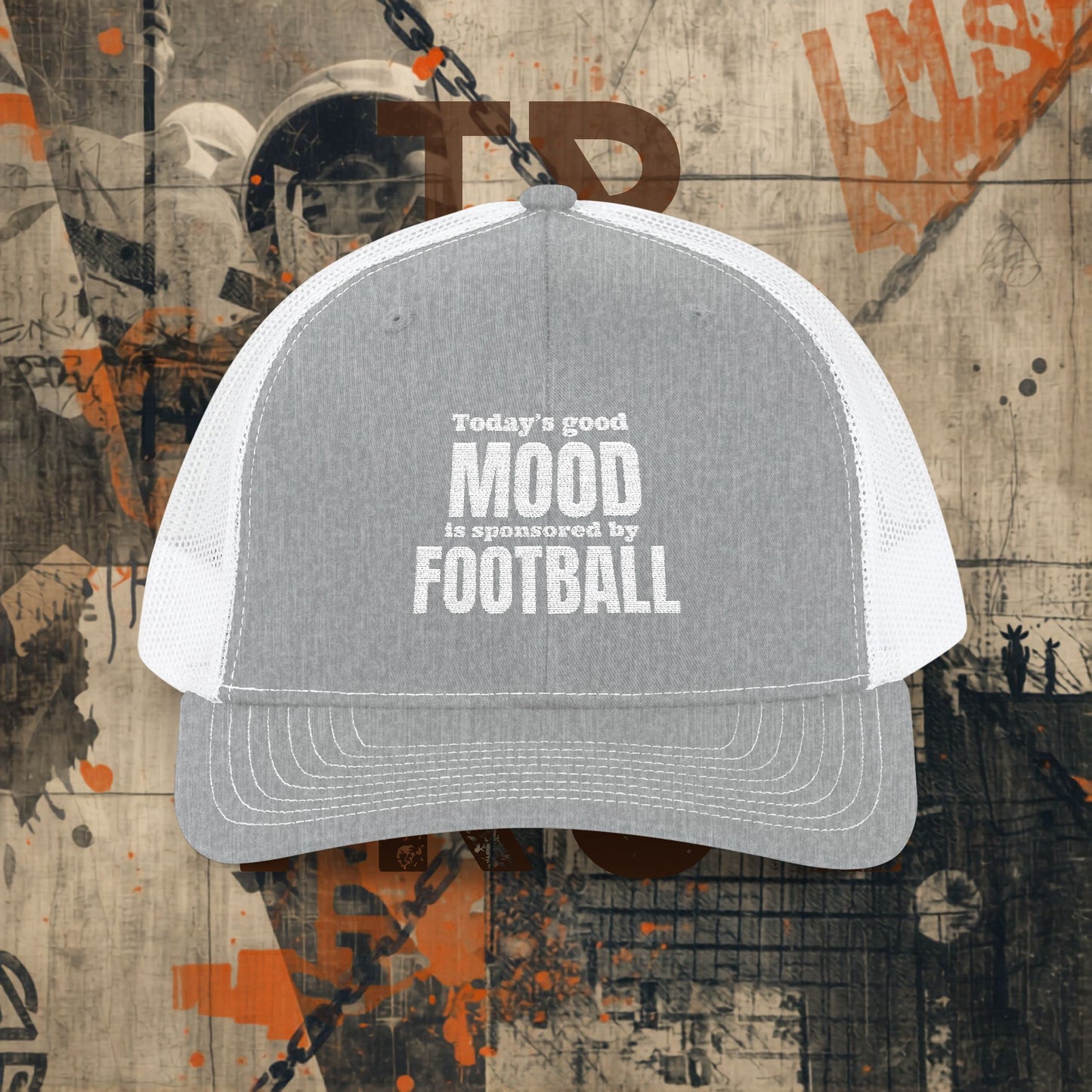 Today's Good Mood Is Sponsored By Football Hat