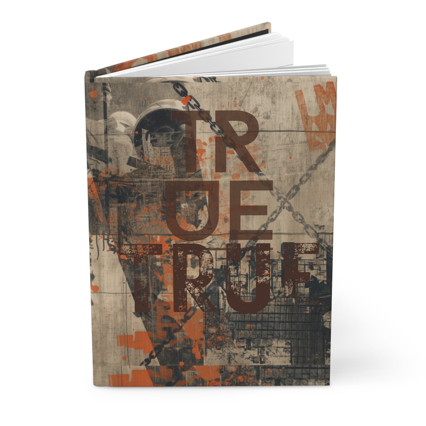 True Distressed Hardcover Journal