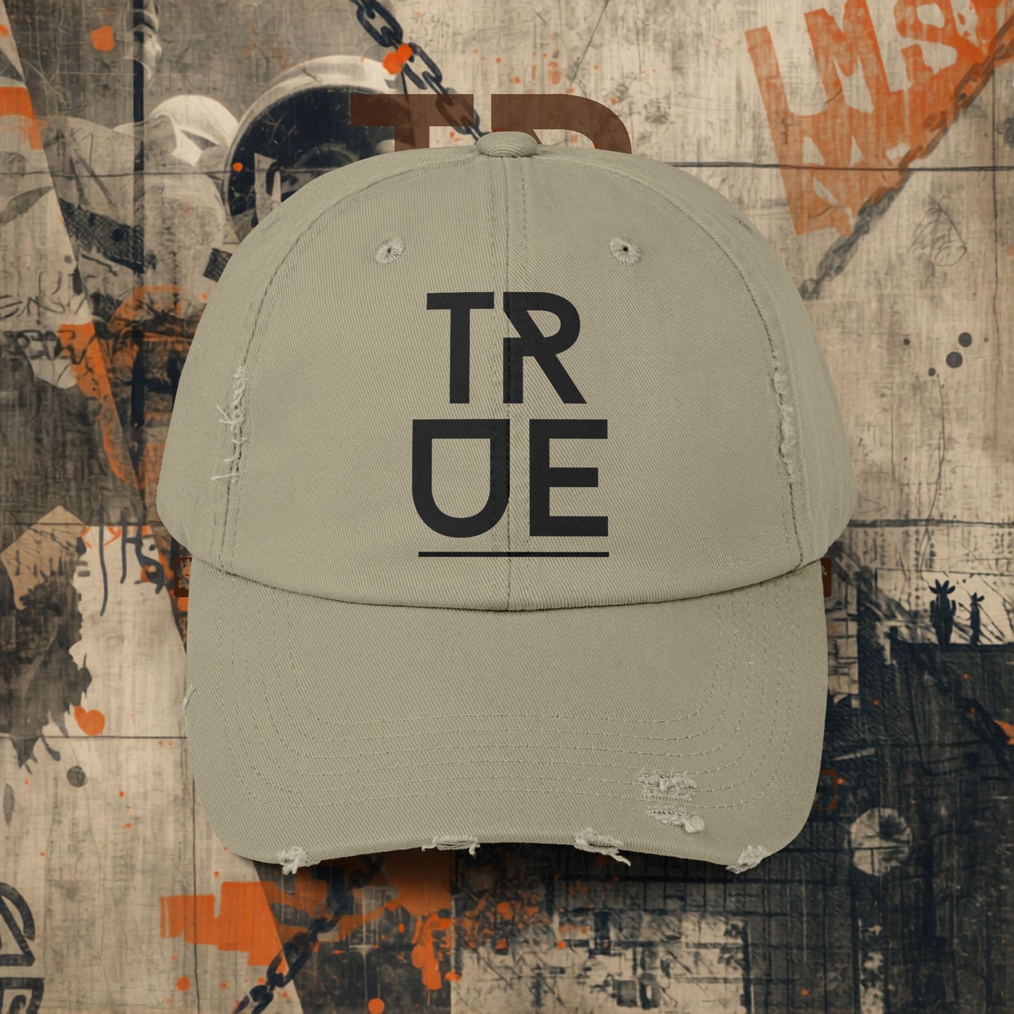 True Distressed Cap