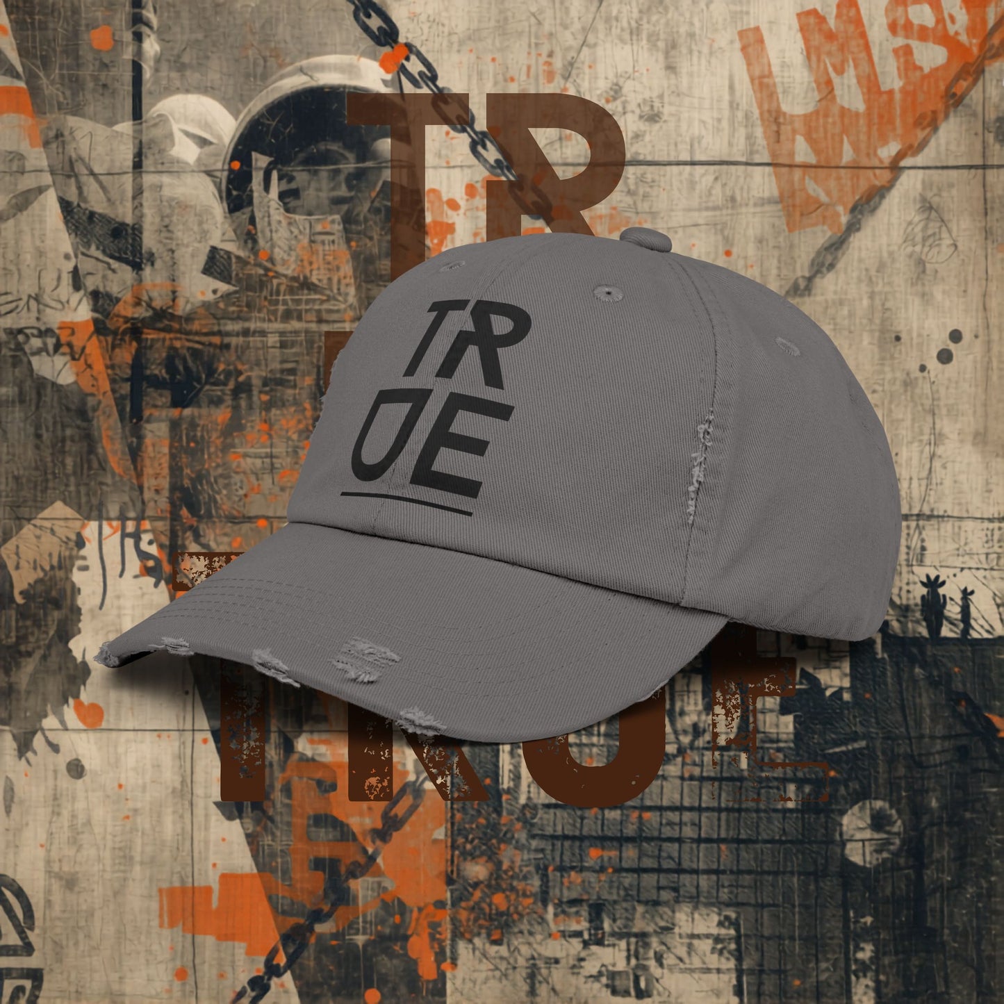 True Distressed Cap