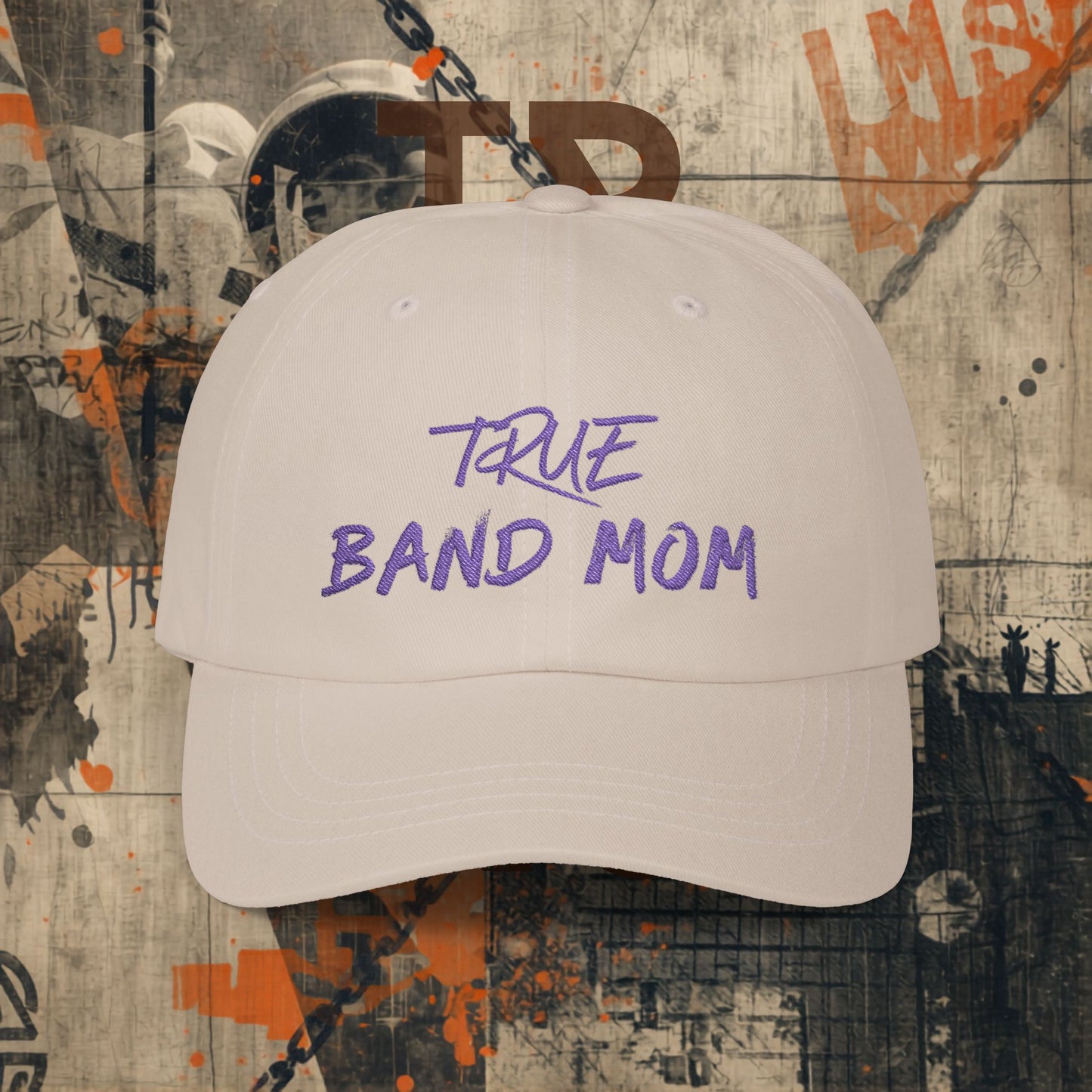 PURPLE Band Mom Cap