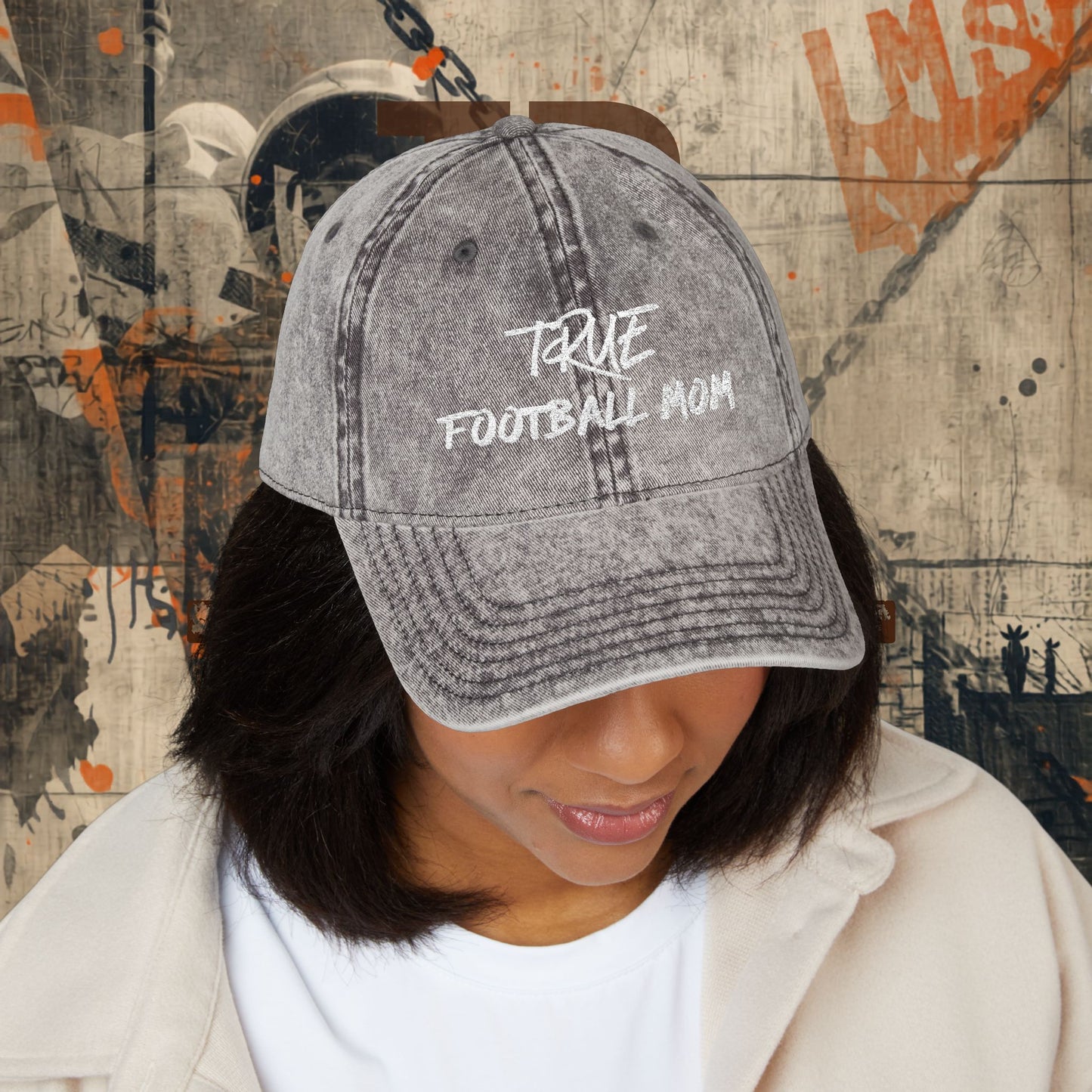 True Football Mom Cap