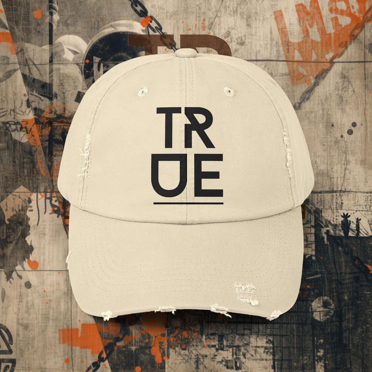 True Distressed Cap